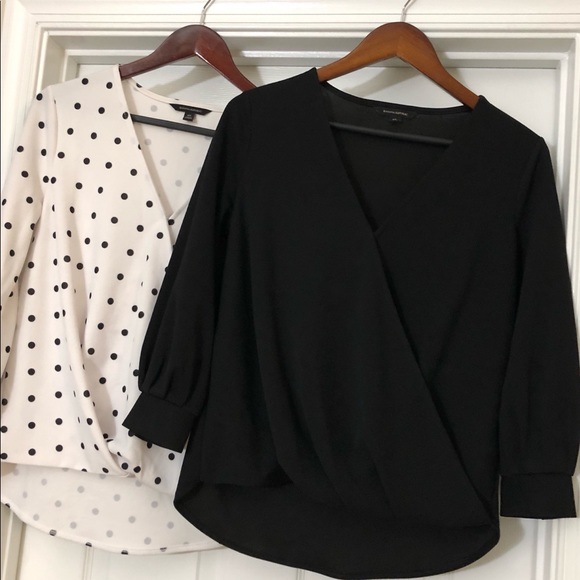 Banana Republic Wrap Tops XS - Picture 4 of 6